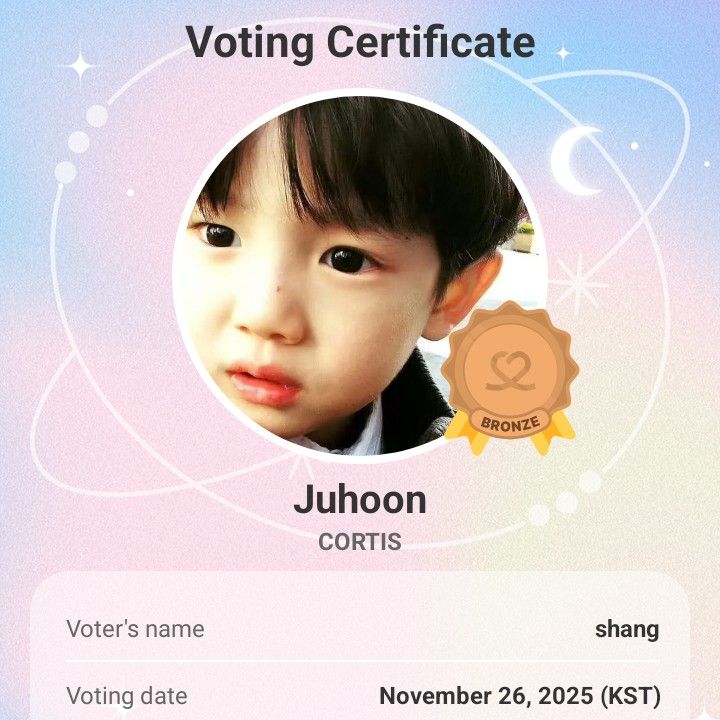 A moment captured by Secret Garden's fan