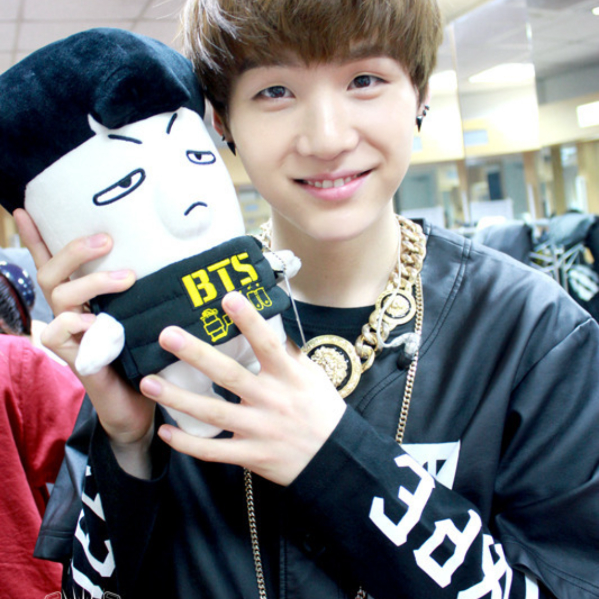Recent activity shot of SUGA (BTS)