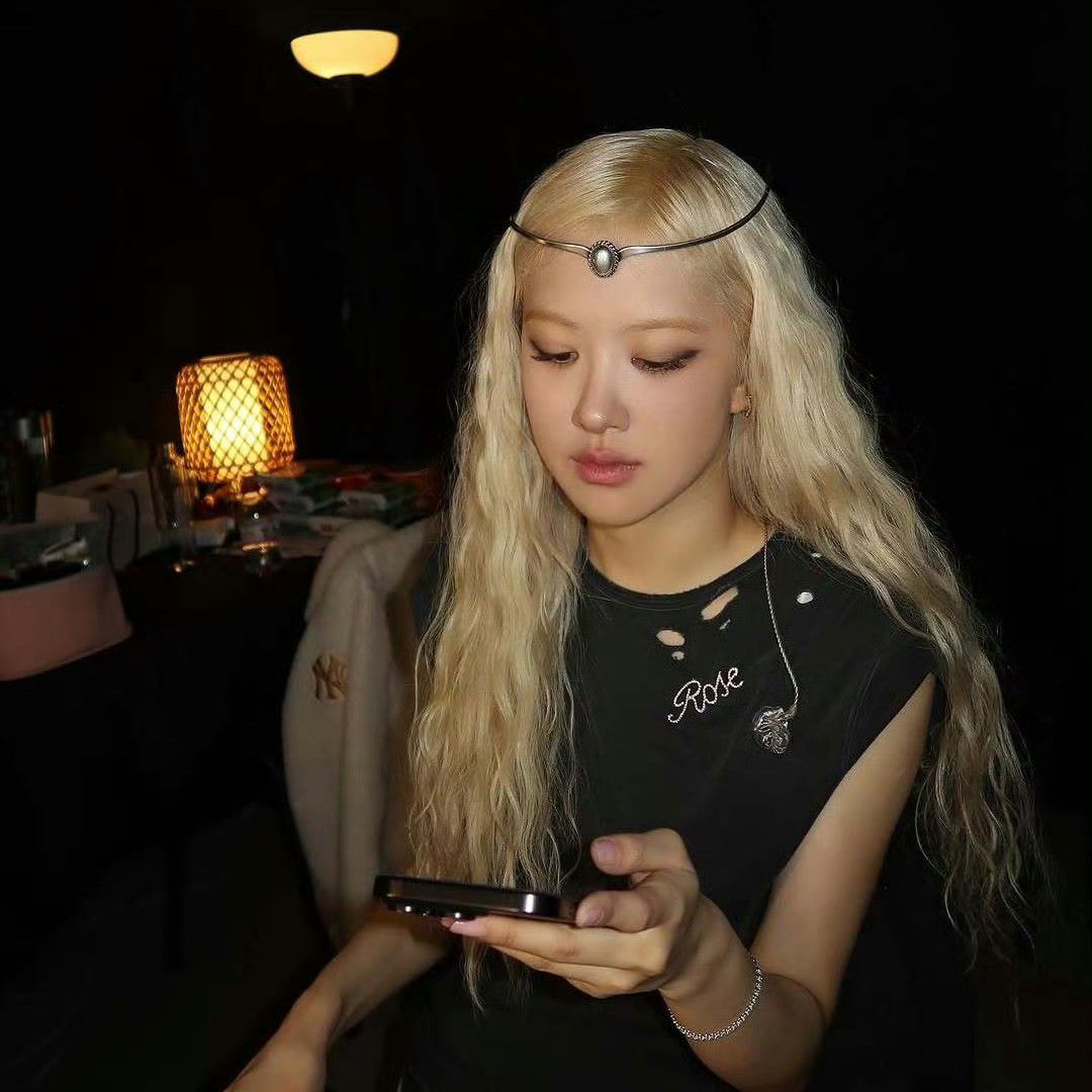 A moment captured by ROSÉ (BLACKPINK)'s fan