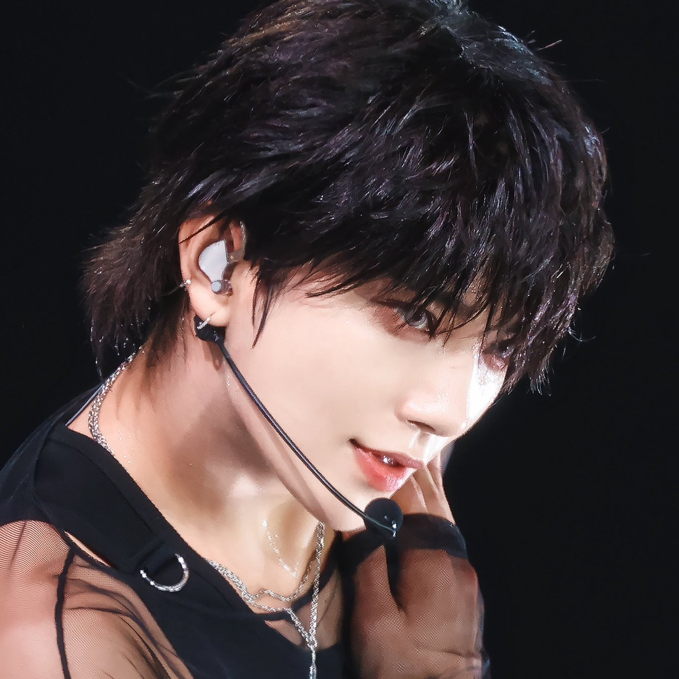 A moment captured by Joshua (SEVENTEEN)'s fan