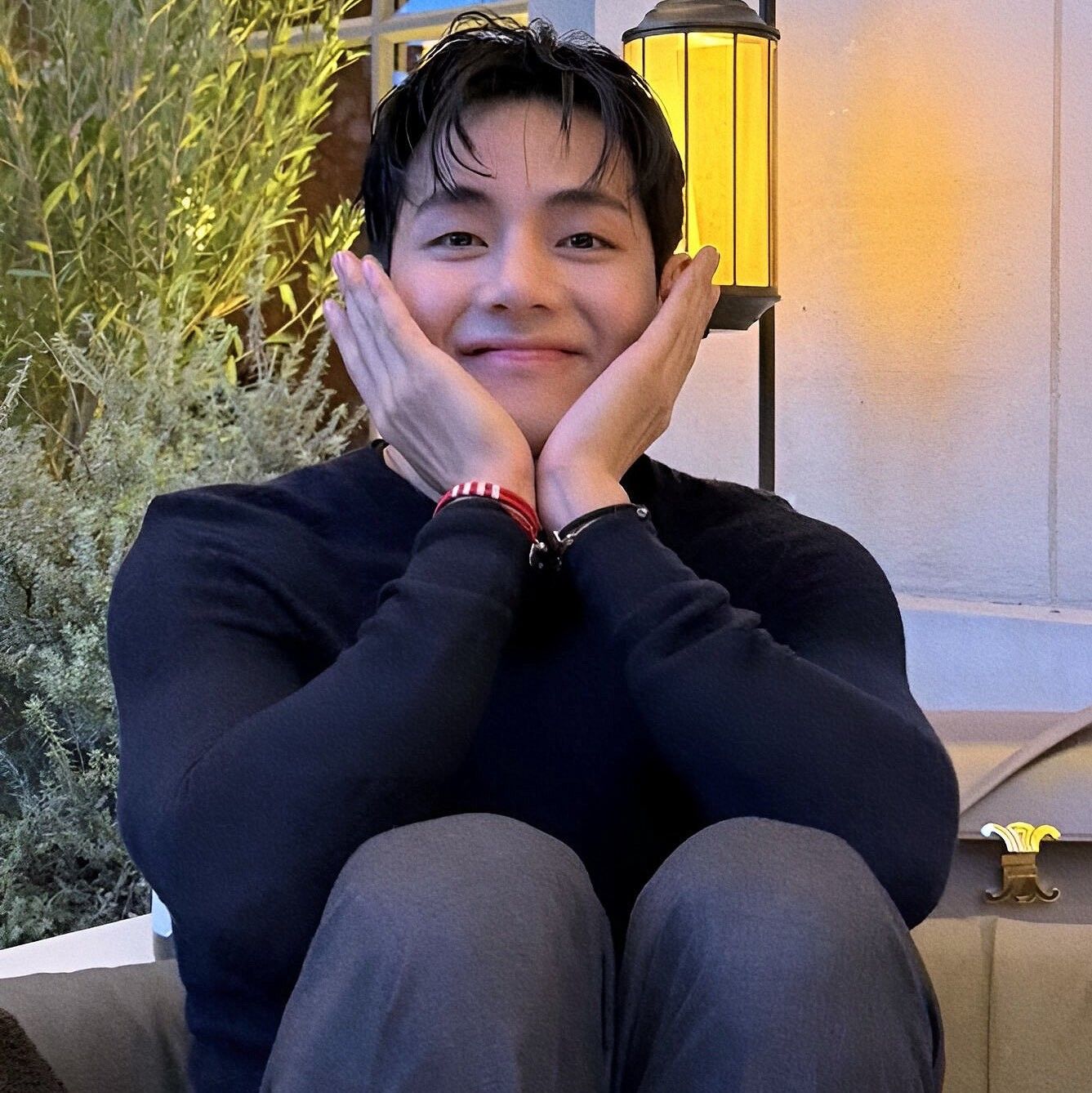 Behind-the-scenes cut of V (BTS)