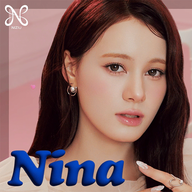 Behind-the-scenes cut of Nina (NiziU)