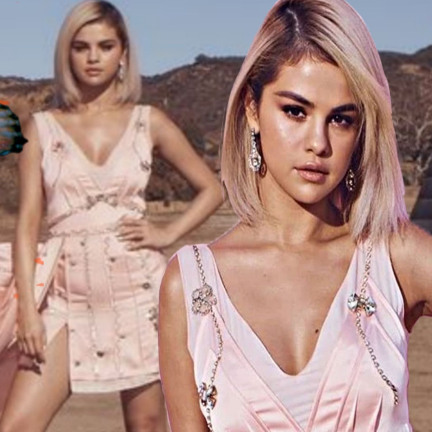 A moment captured by Selena Gomez's fan