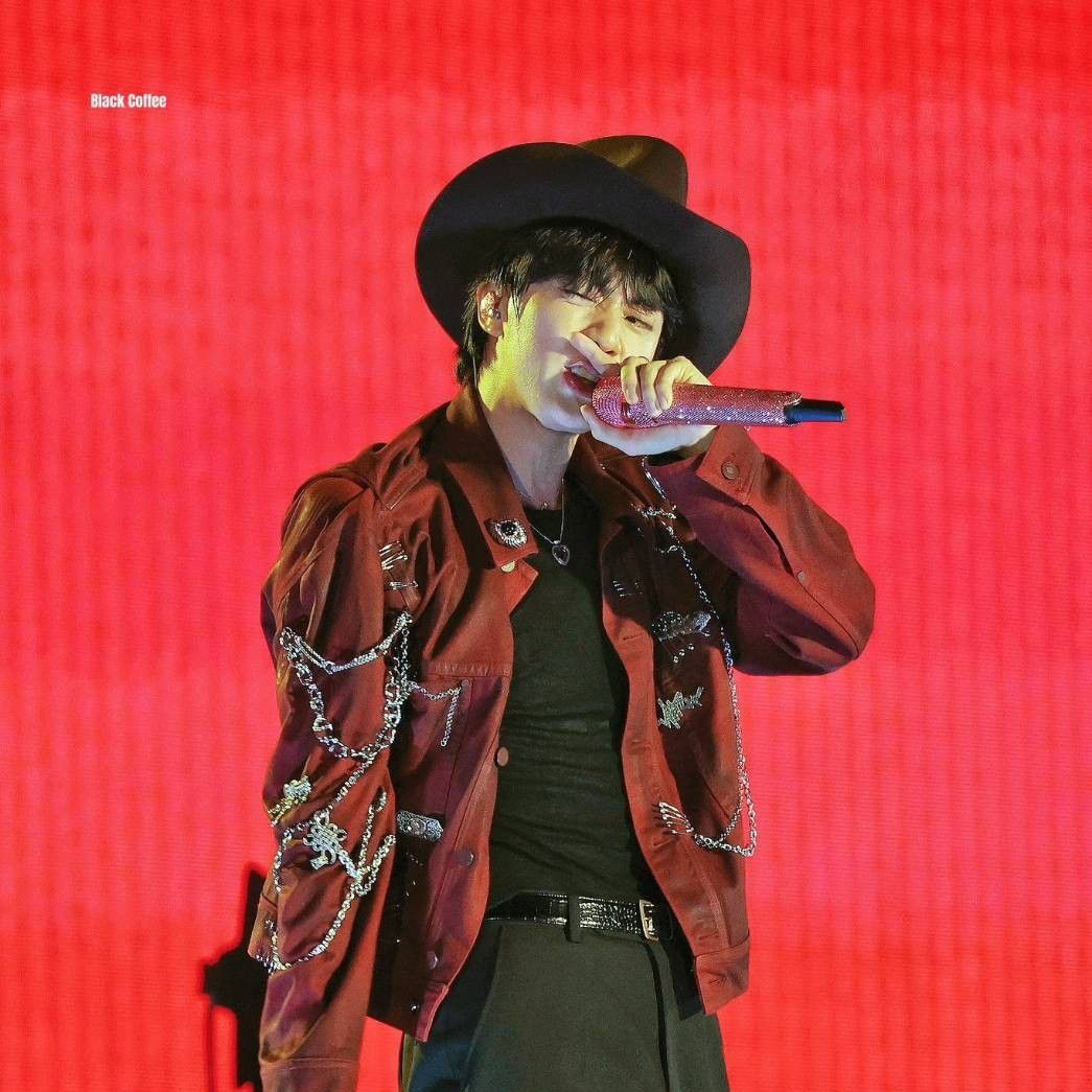 Recent activity shot of Jin (BTS)