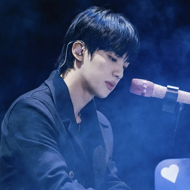 A moment captured by Jin (BTS)'s fan