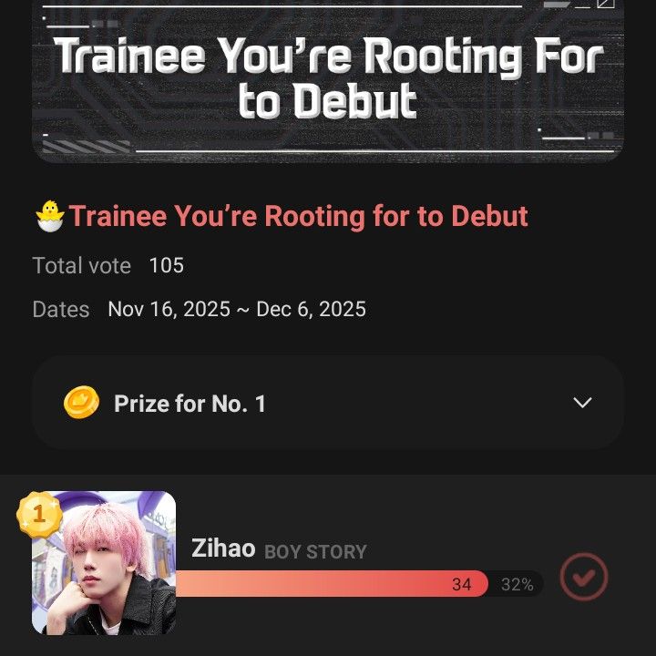 A moment captured by Zihao (BOY STORY)'s fan