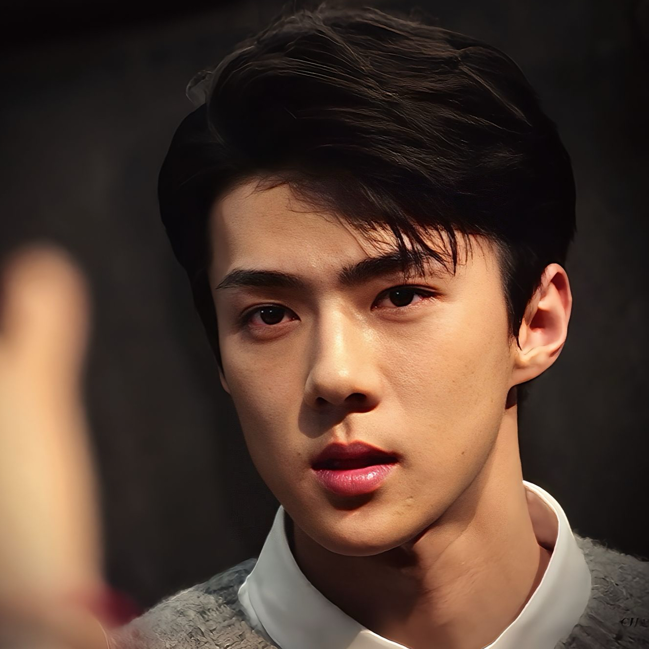 A moment captured by Sehun (EXO)'s fan