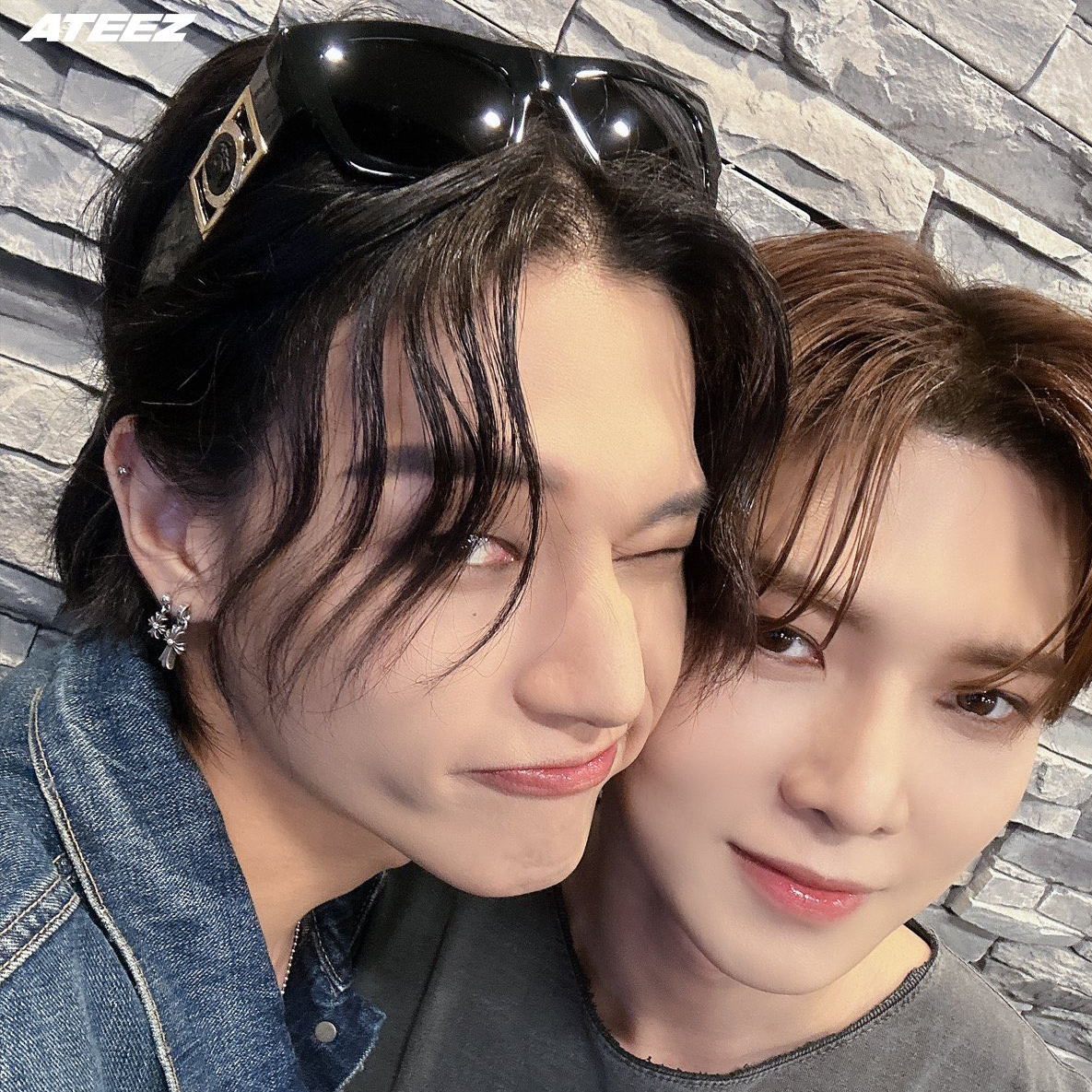 Recent activity shot of Yeosang (ATEEZ)