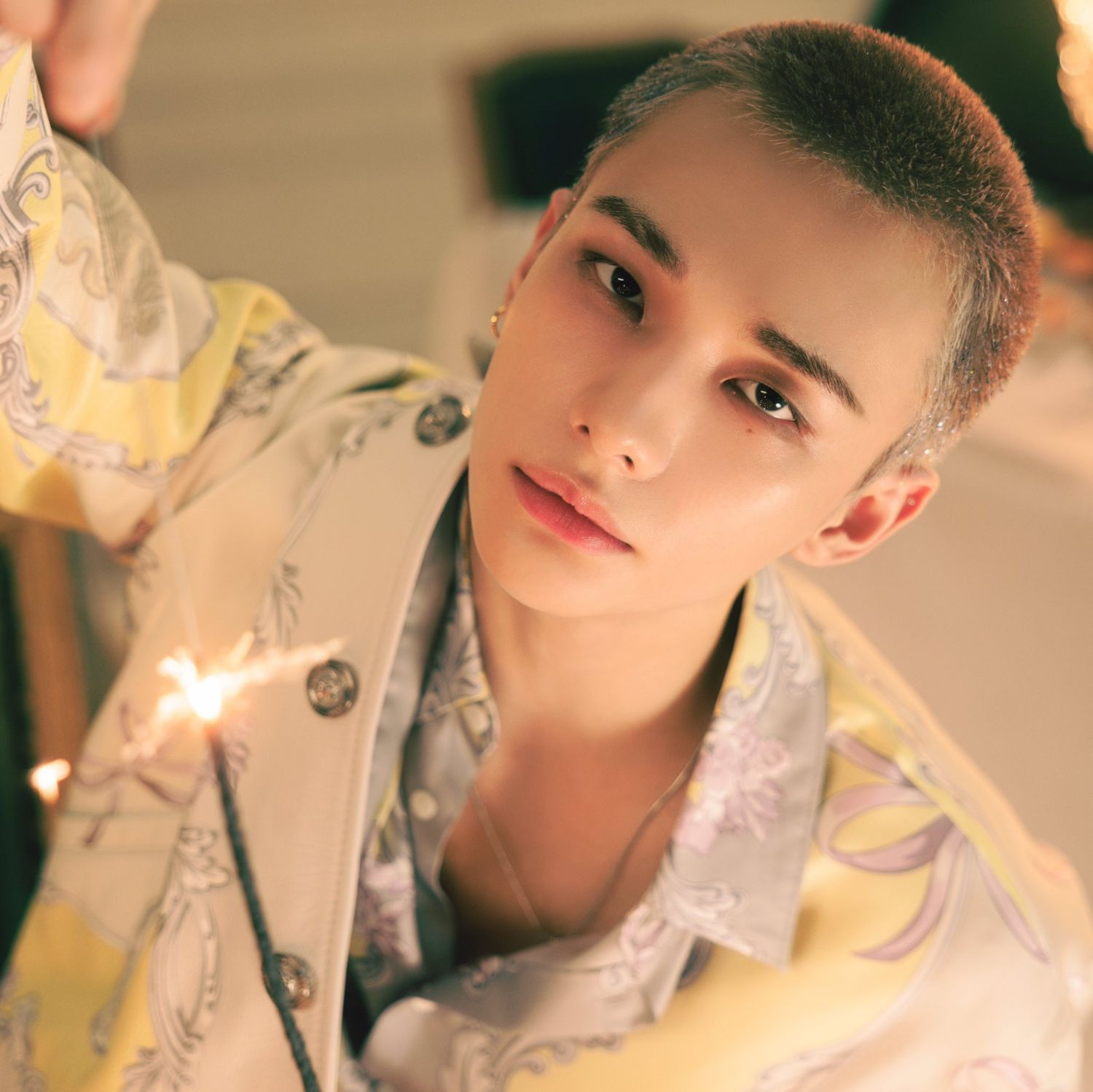 Recent activity shot of Hyunjin (Stray Kids)