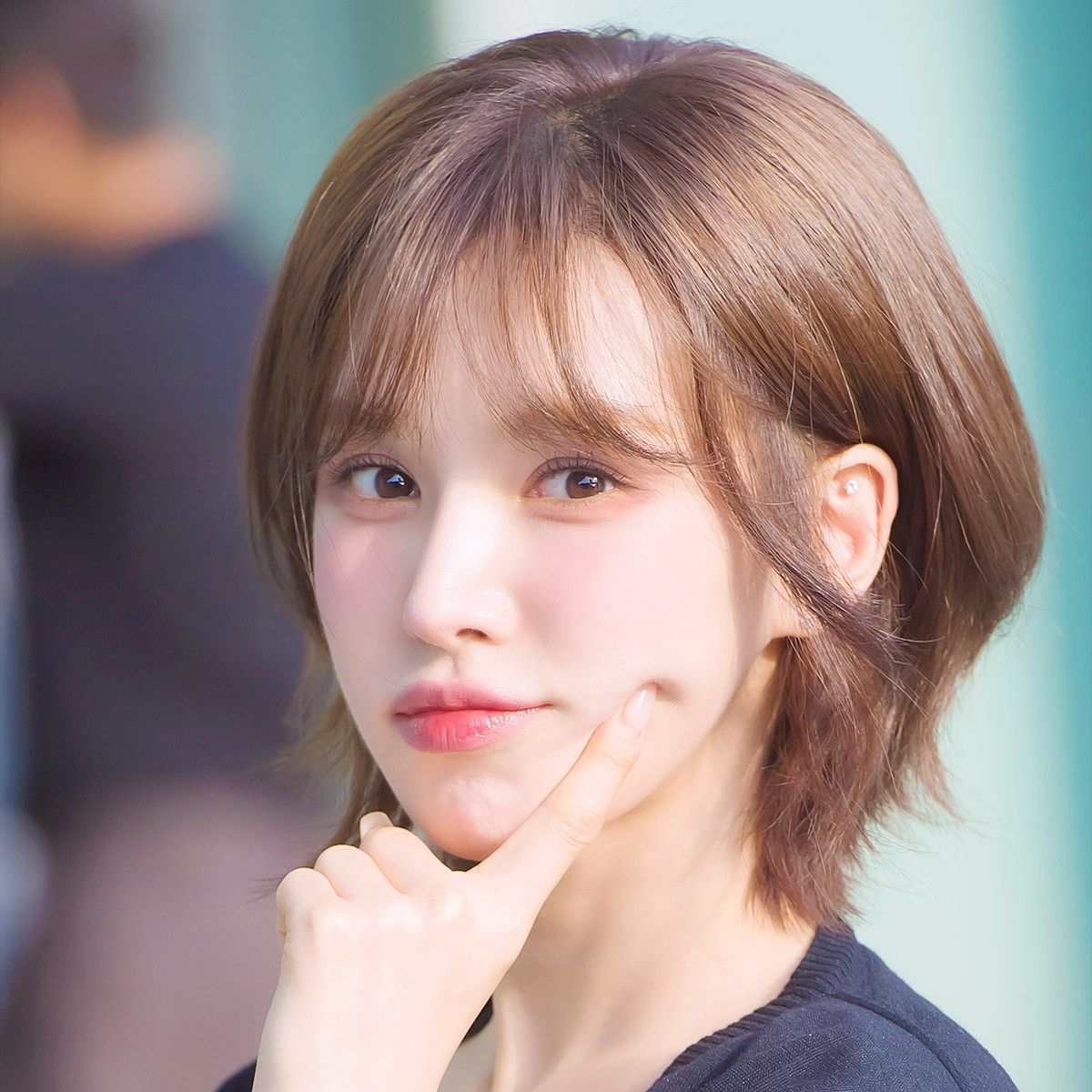 A moment captured by Wendy (Red Velvet)'s fan