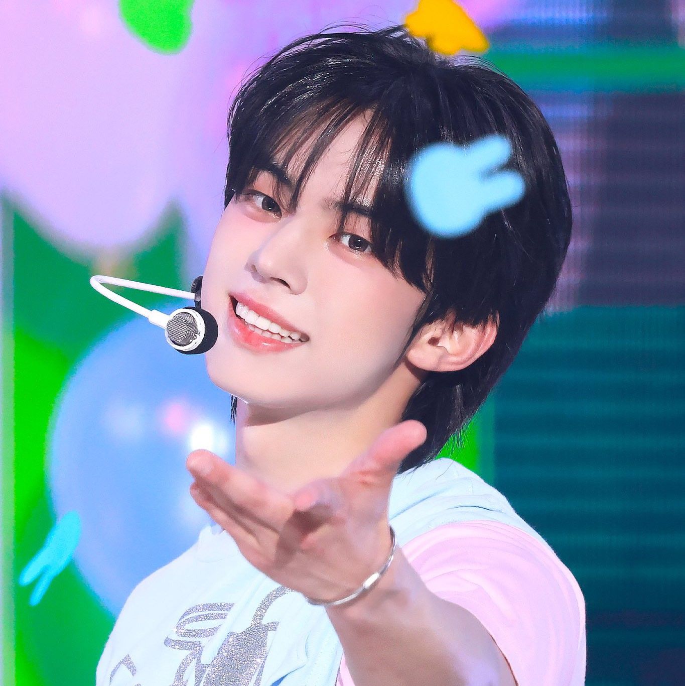 A moment captured by TWS's fan