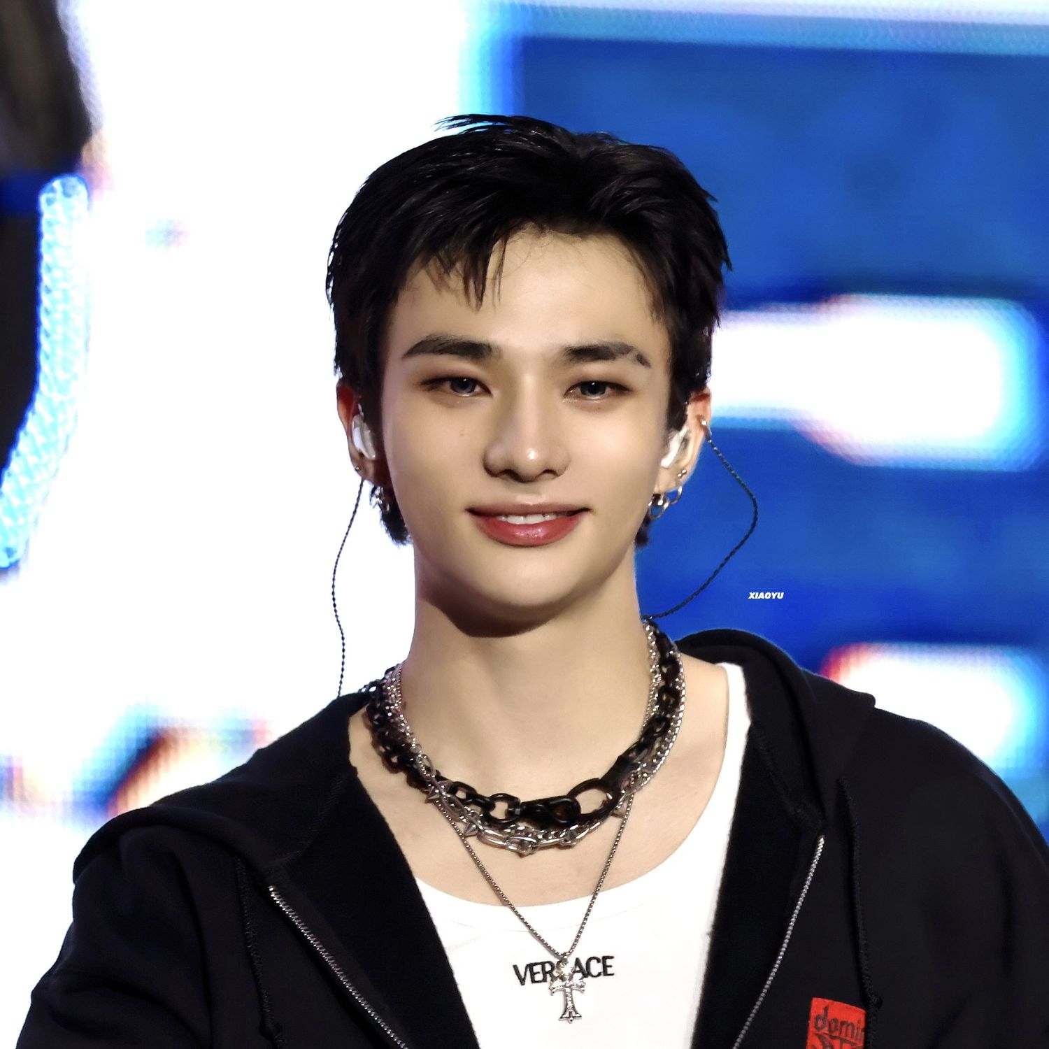 Behind-the-scenes cut of Hyunjin (Stray Kids)