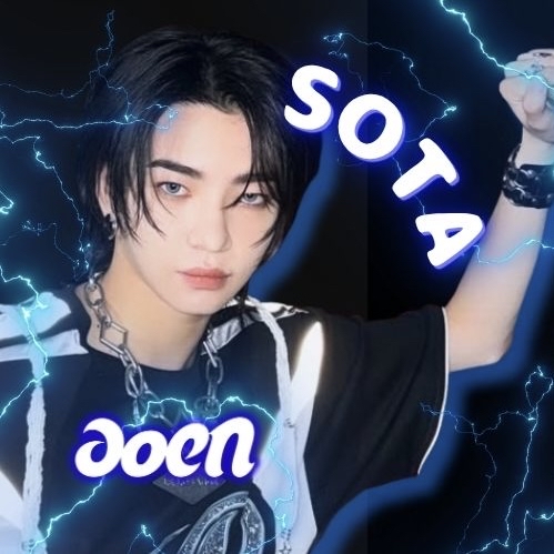 Recent activity shot of Sota (aoen)