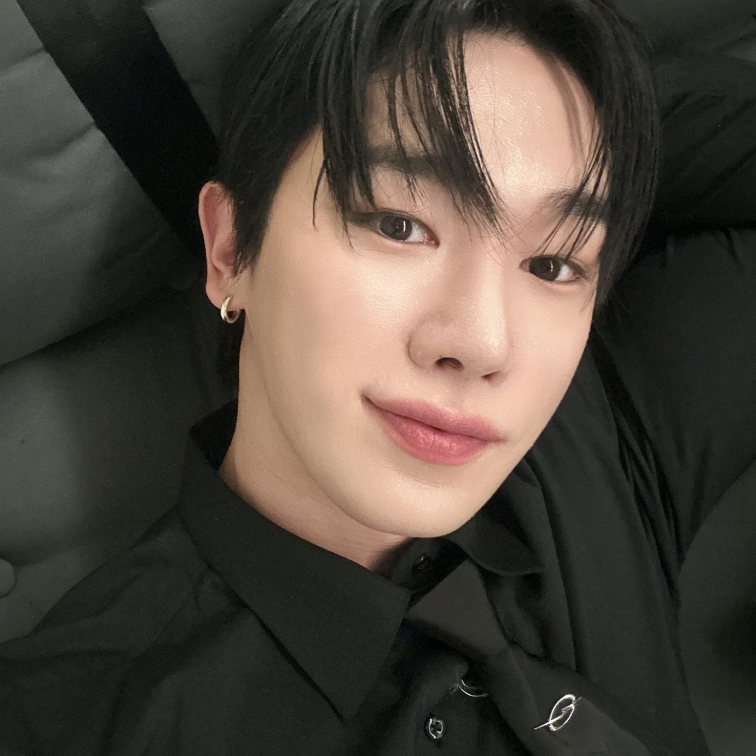 A moment captured by Wonho's fan