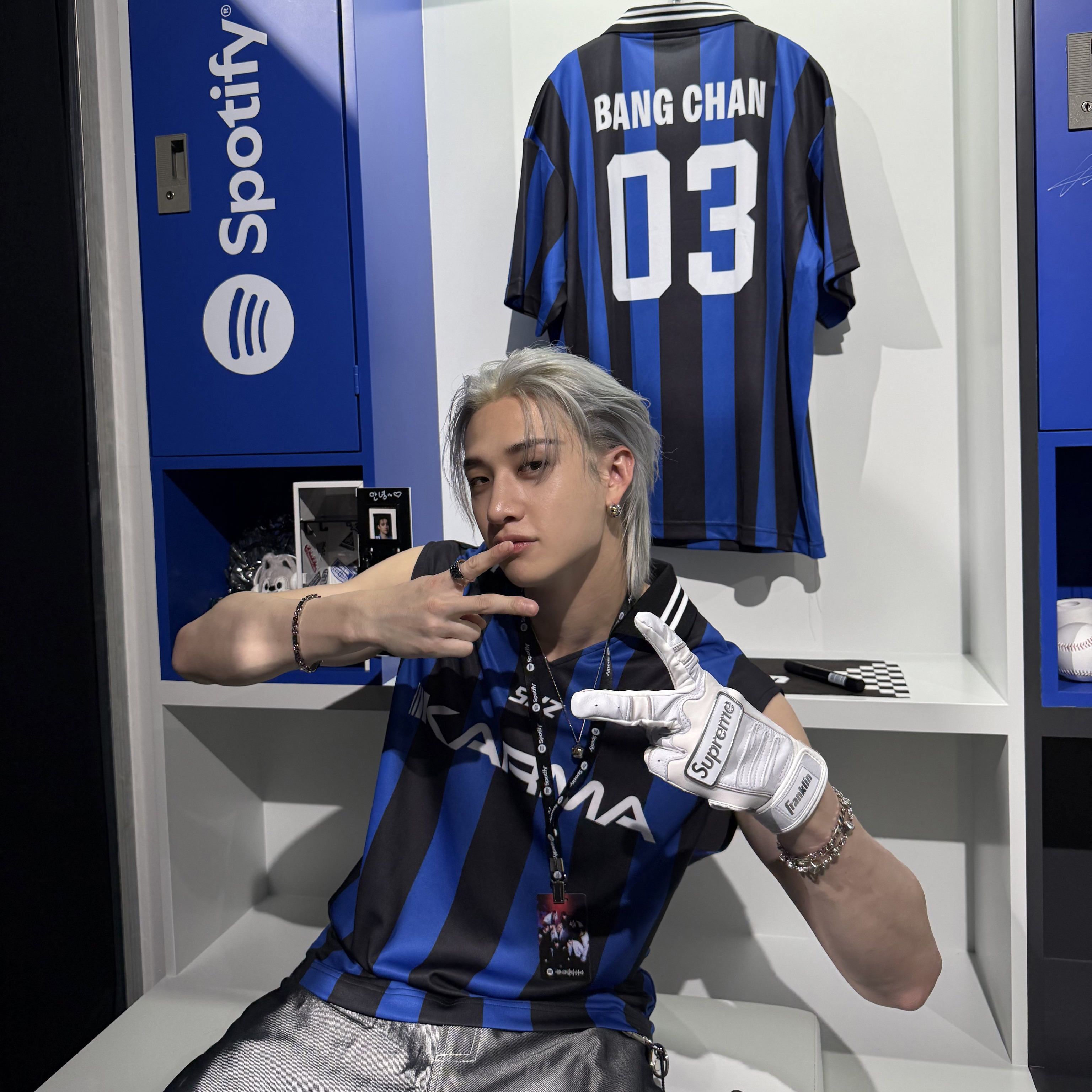 Behind-the-scenes cut of Bang Chan (Stray Kids)
