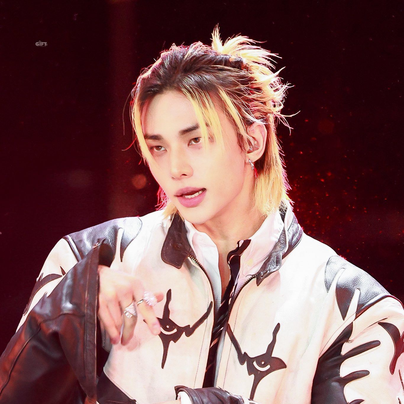 Recent activity shot of Hyunjin (Stray Kids)