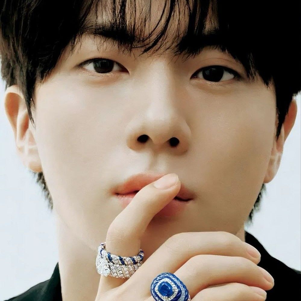 Recent activity shot of Jin (BTS)
