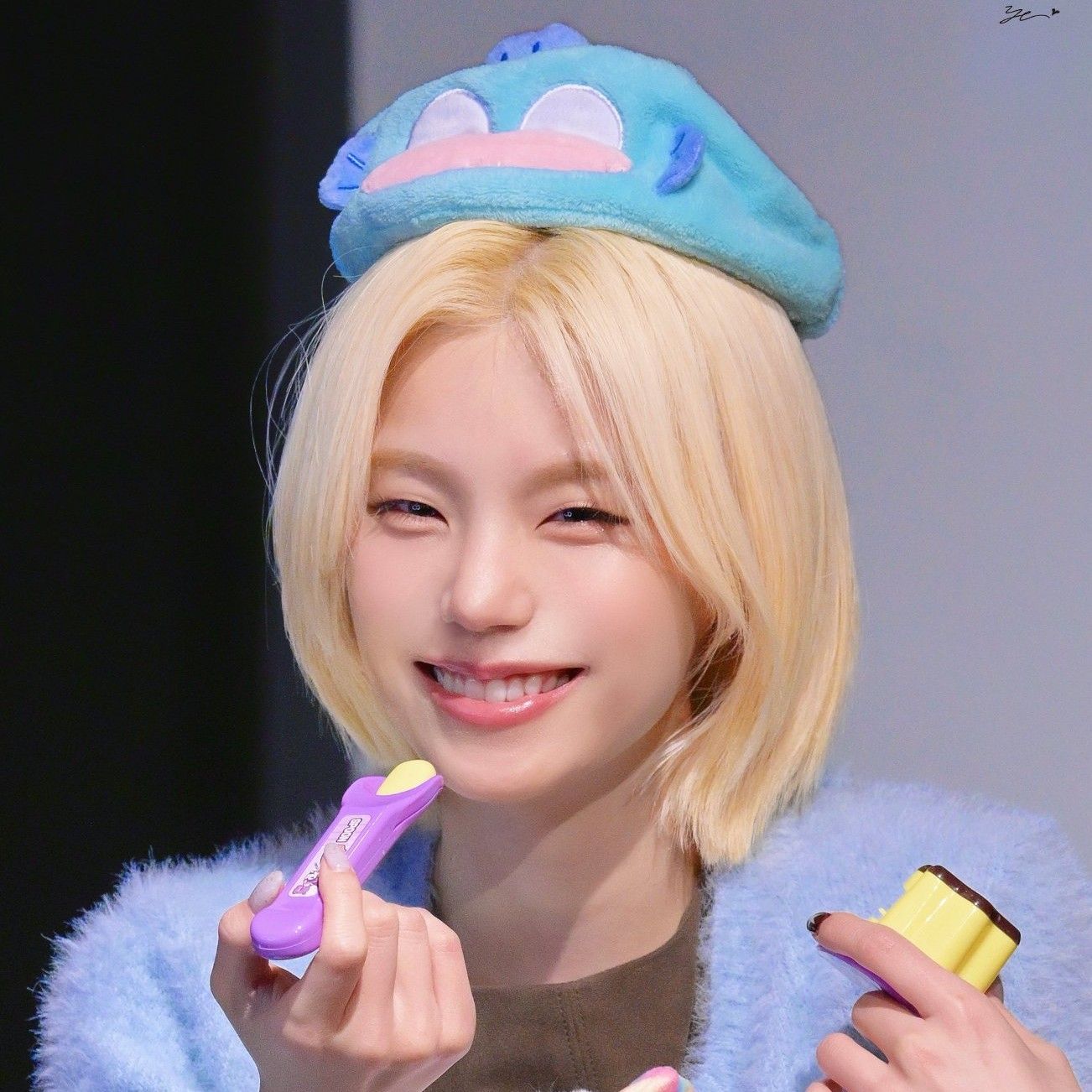 A moment captured by Yeji (ITZY)'s fan