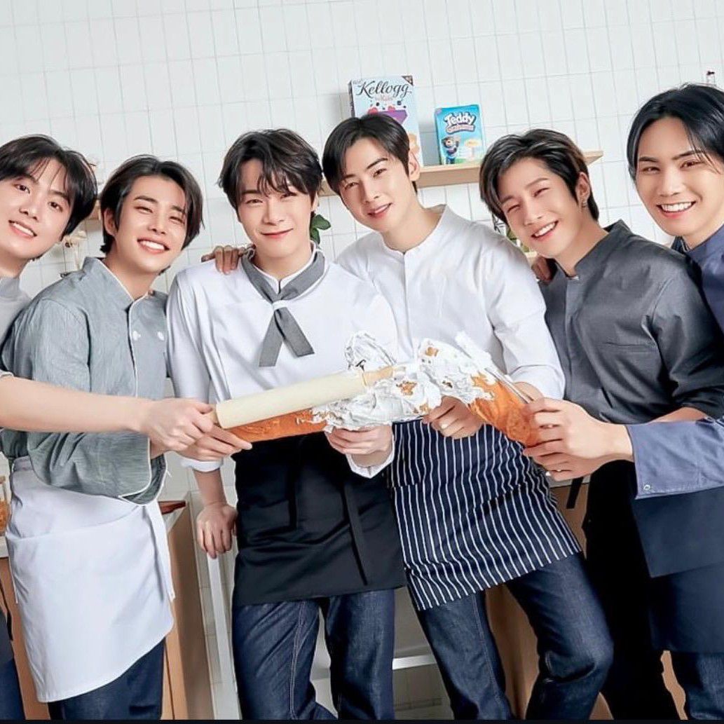 A moment captured by ASTRO's fan