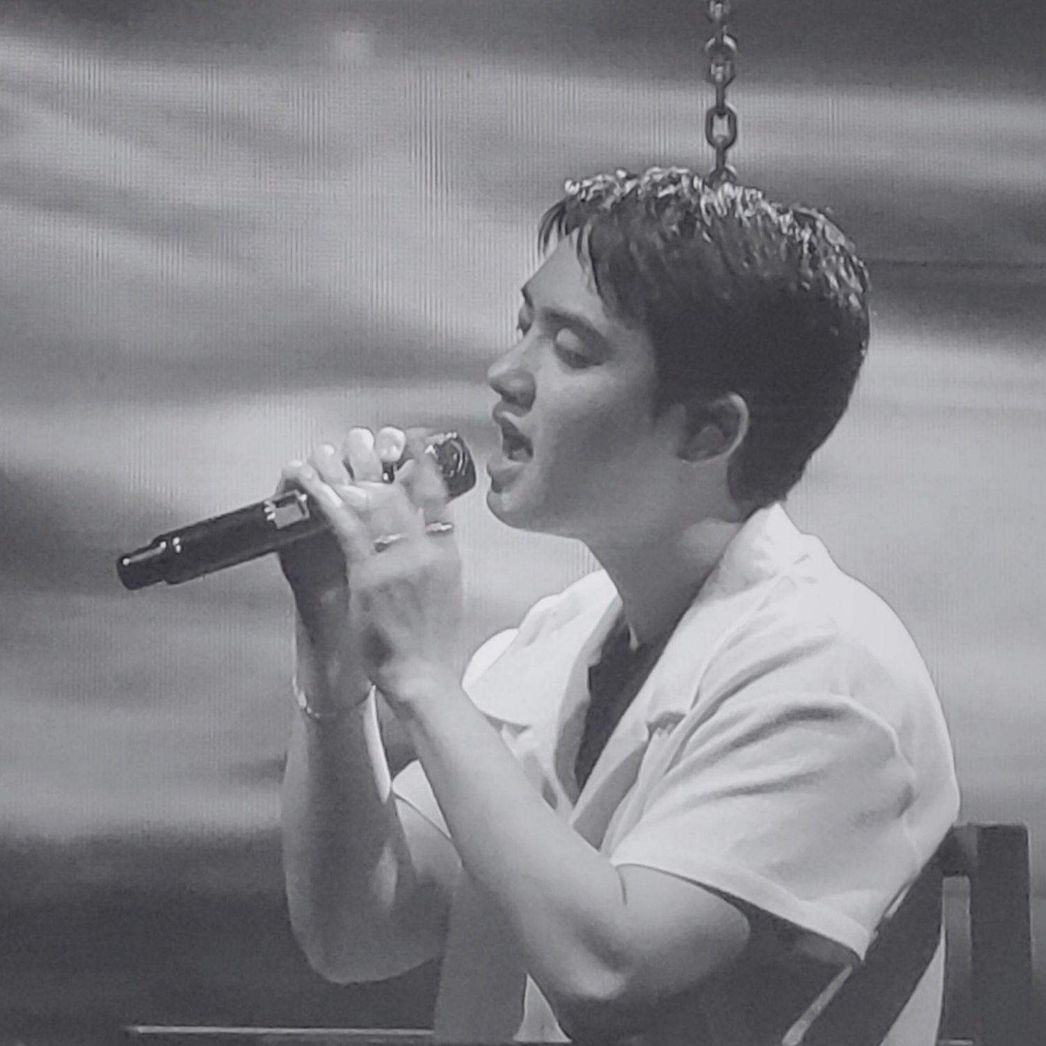 A moment captured by D.O. (EXO)'s fan