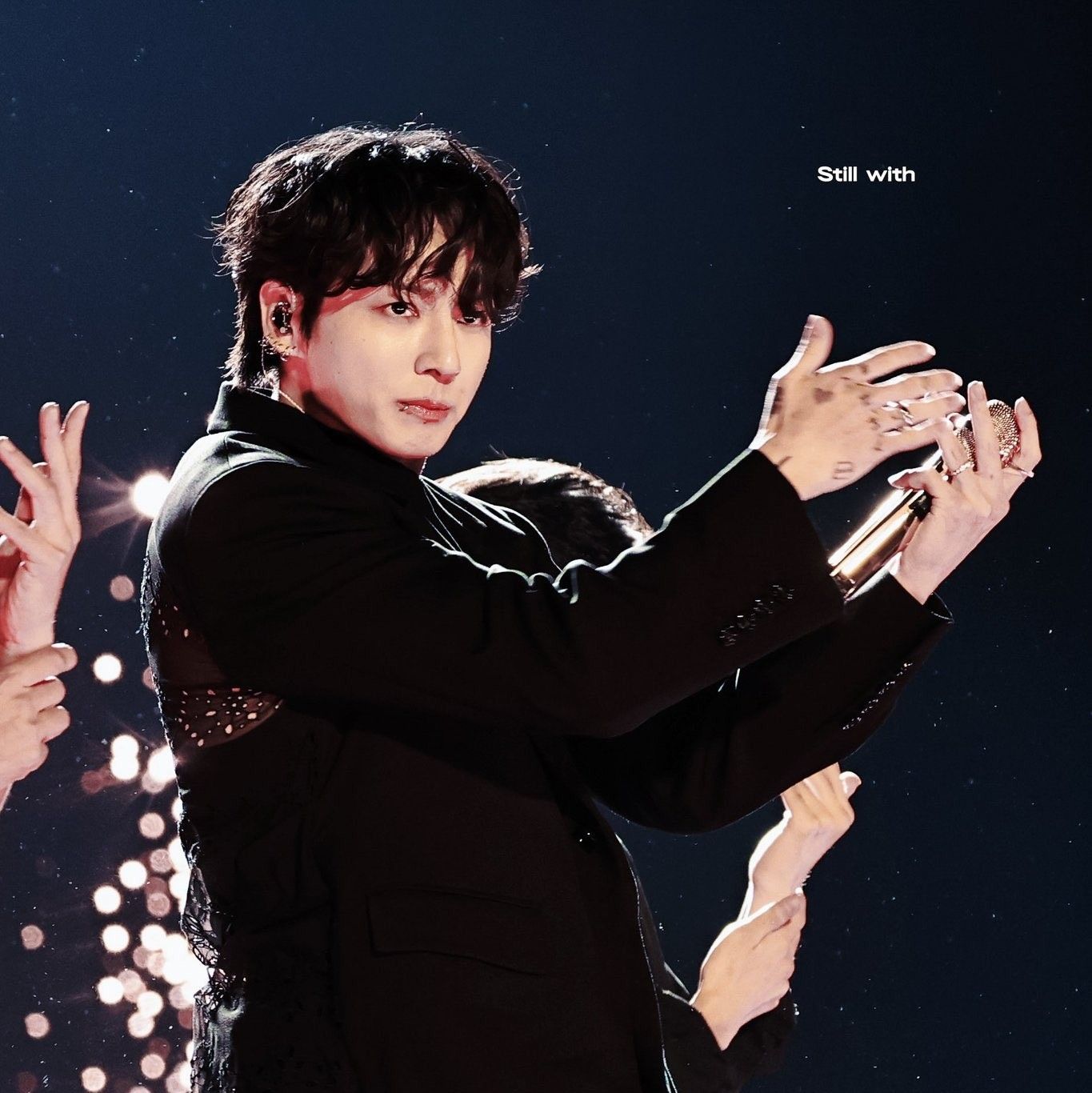 A moment captured by Jungkook (BTS)'s fan