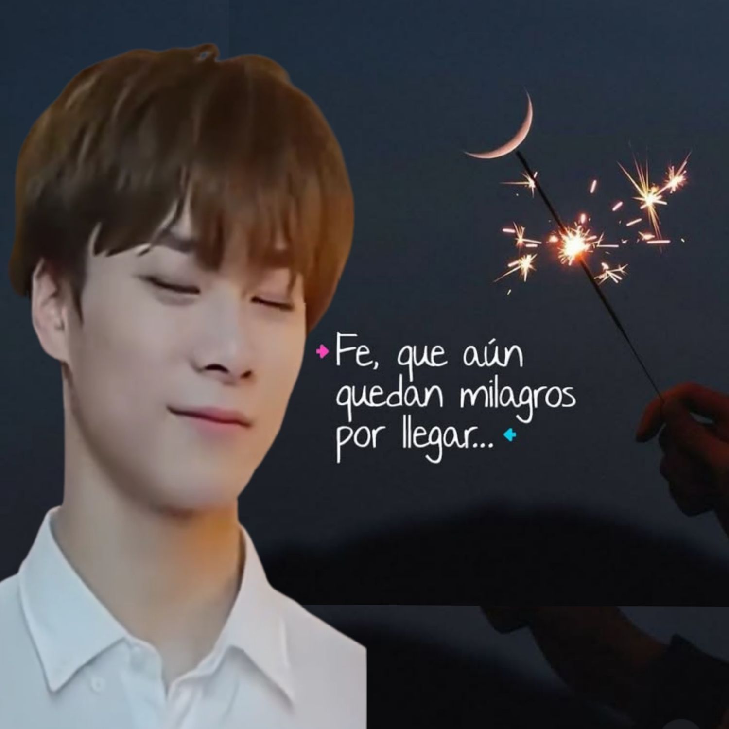 Recent activity shot of Moonbin (ASTRO)