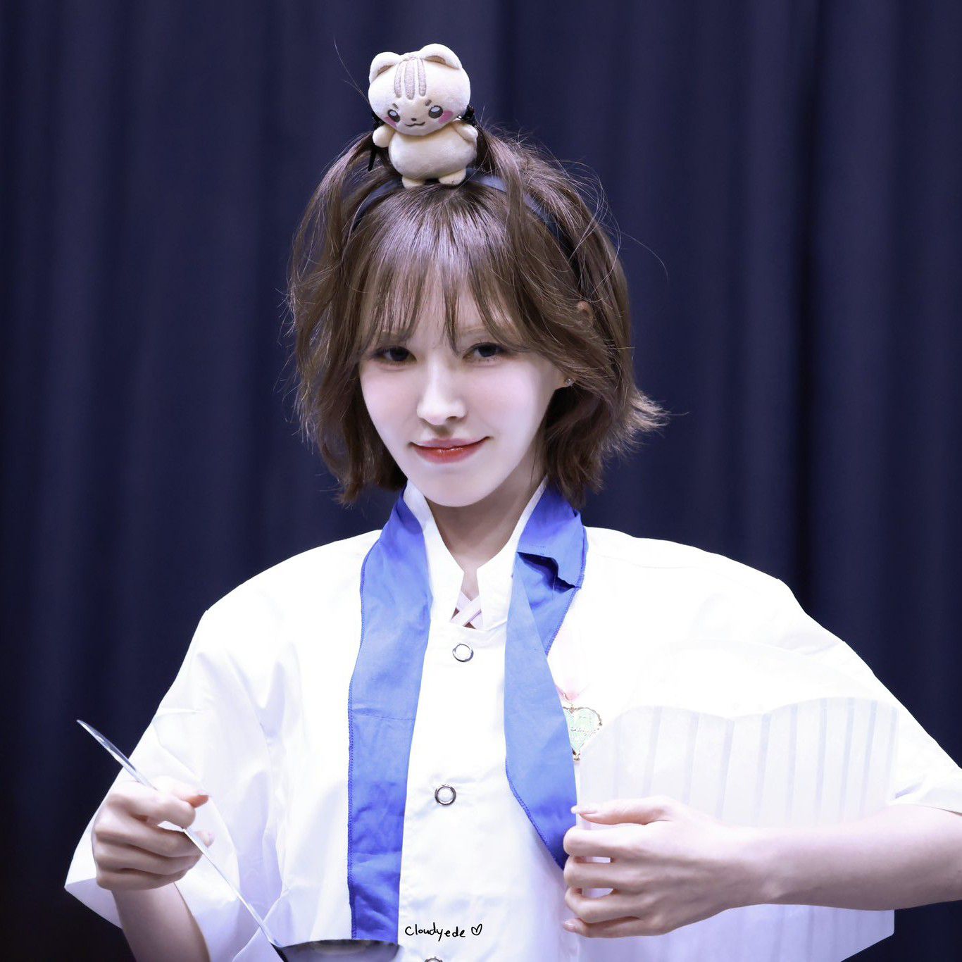 Behind-the-scenes cut of Wendy (Red Velvet)