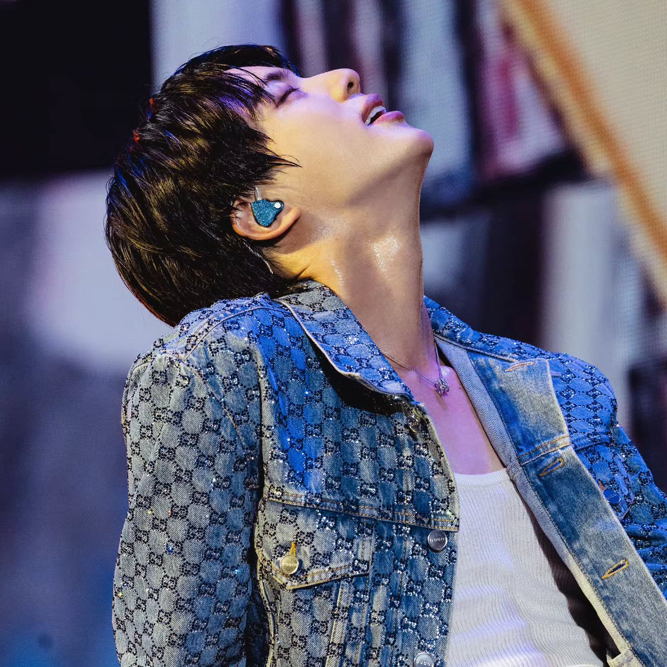 Recent activity shot of Jin (BTS)