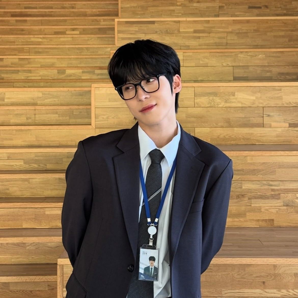 Recent activity shot of Yunho (ATEEZ)