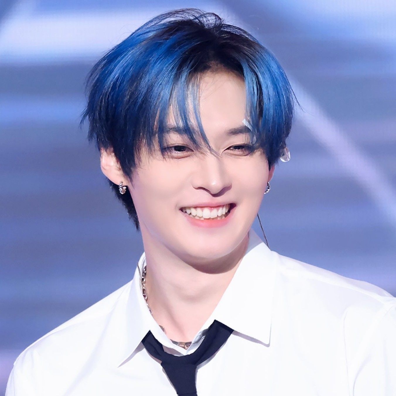 A moment captured by Lee Know (Stray Kids)'s fan