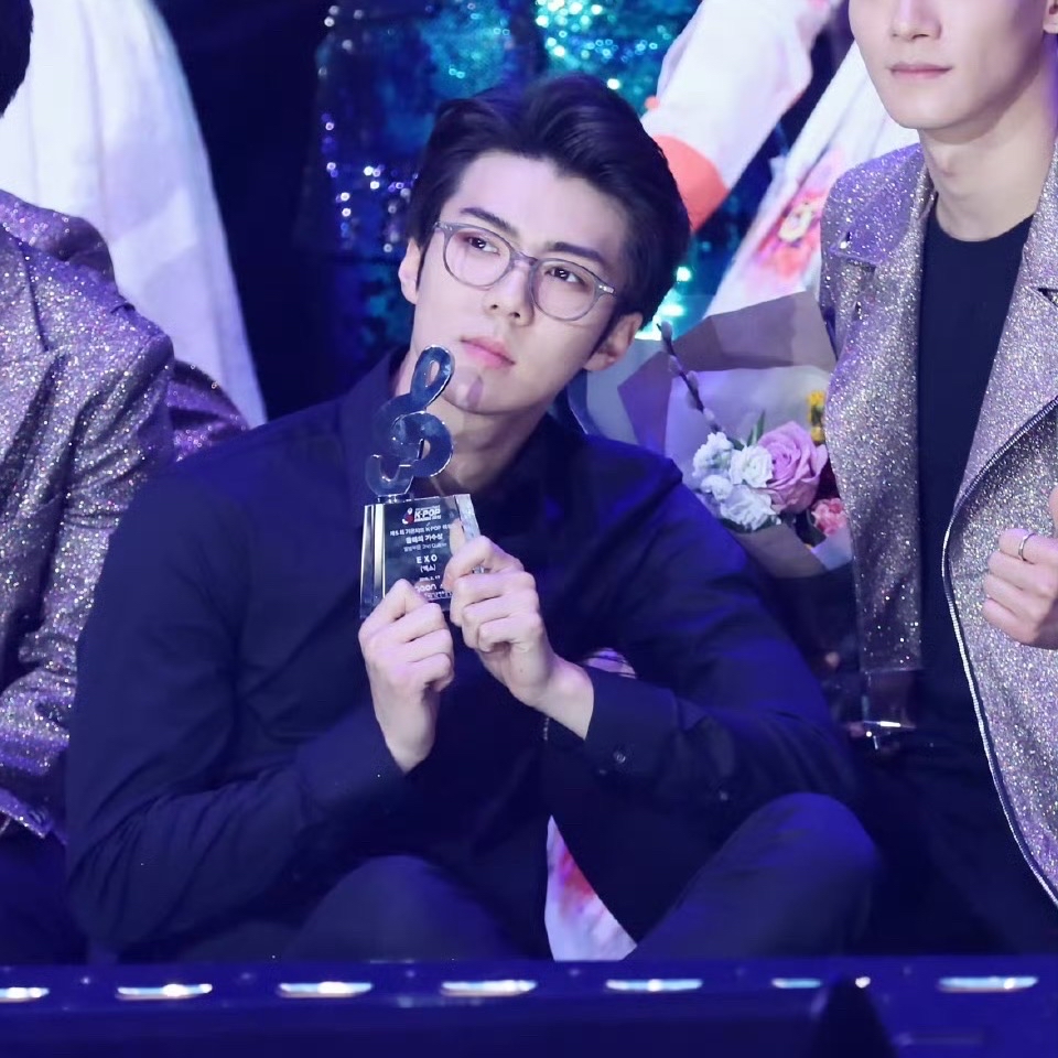 Latest photo of Sehun (EXO)