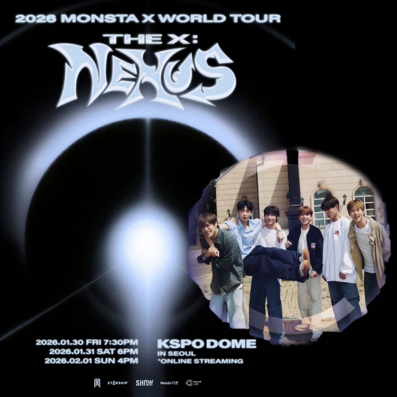 Foto aktivitas terbaru MONSTA X