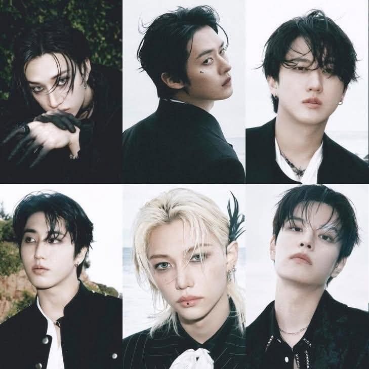 A moment captured by Stray Kids's fan