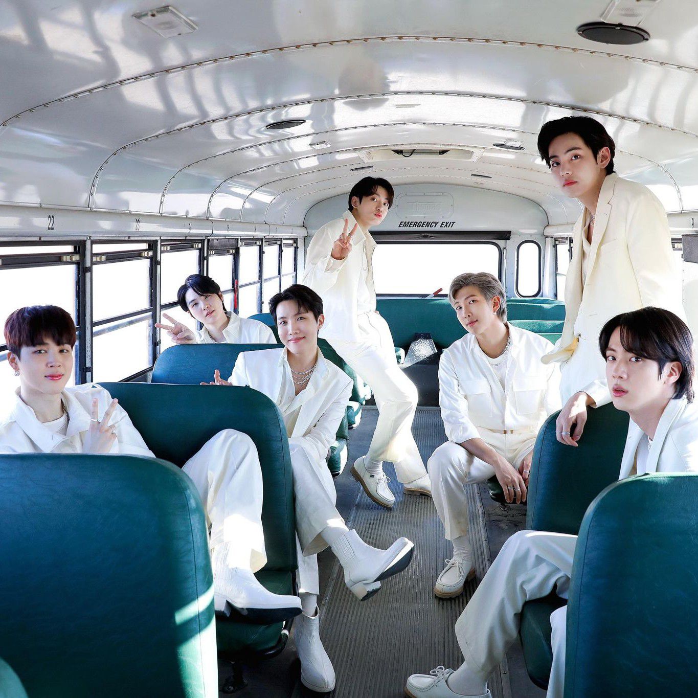 A moment captured by BTS's fan