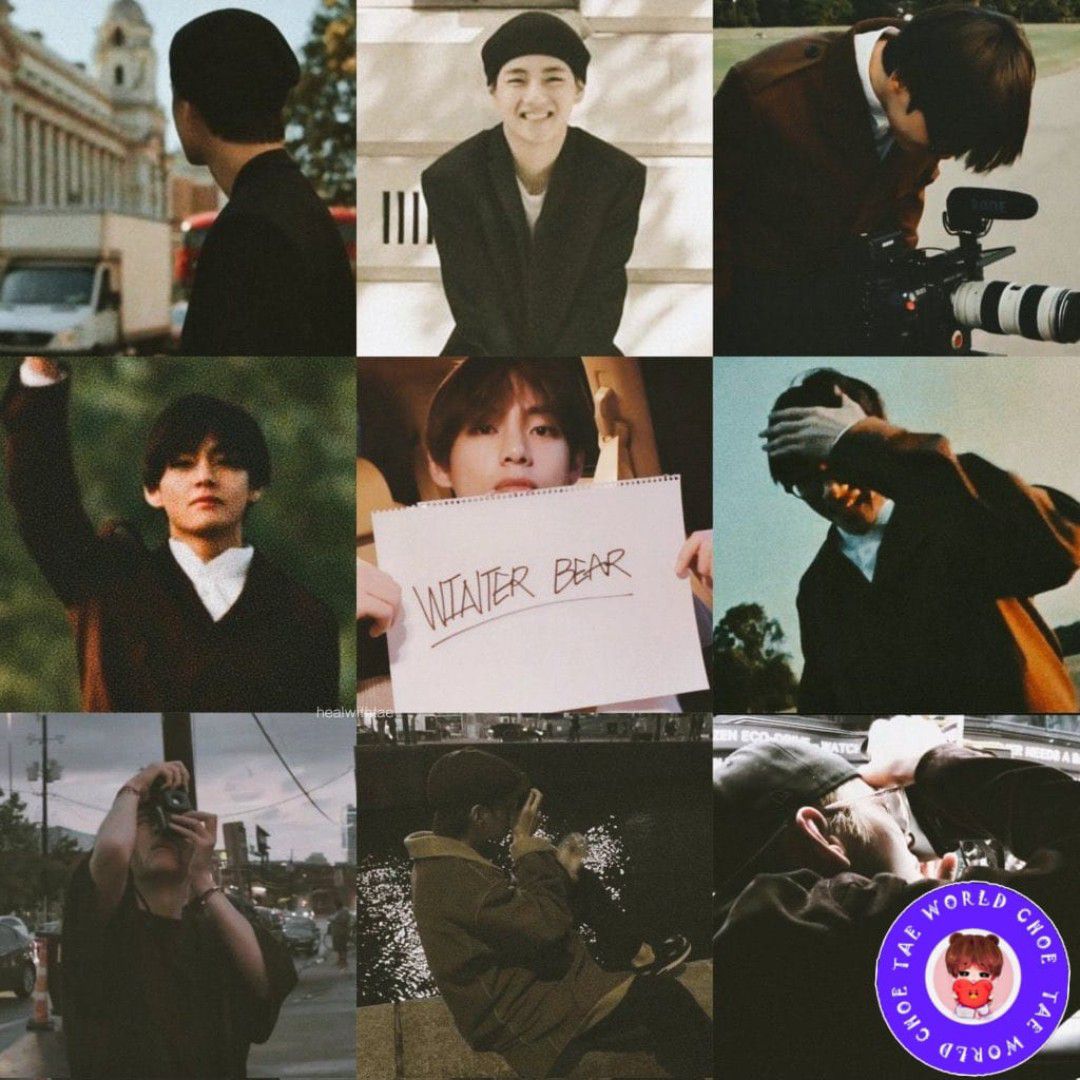 Recent activity shot of V (BTS)