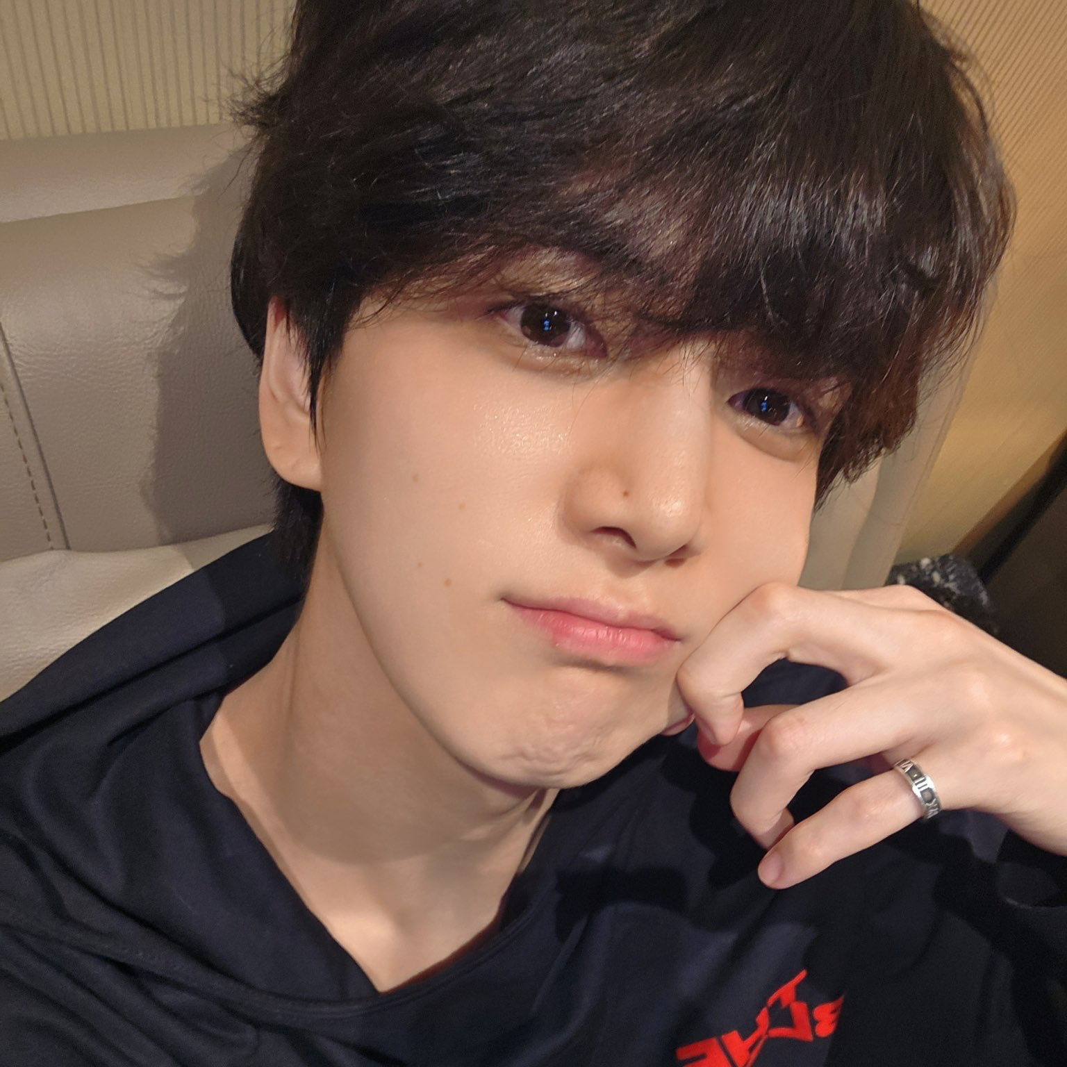 Recent activity shot of Younghoon (THE BOYZ)