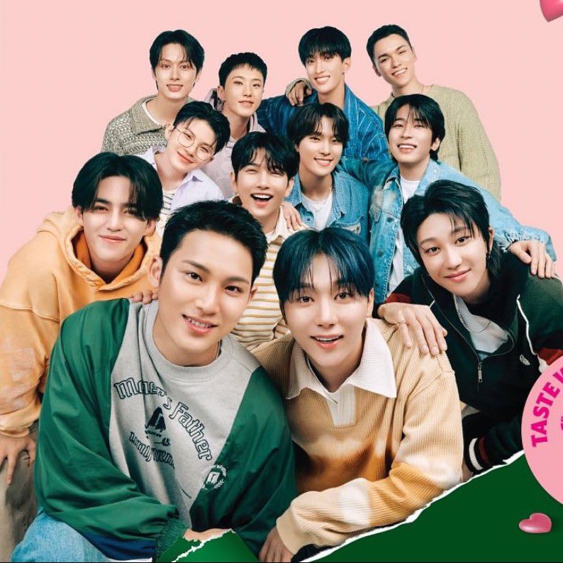 A moment captured by SEVENTEEN's fan