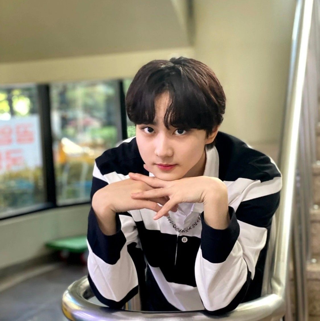Behind-the-scenes cut of Jungwon (ENHYPEN)