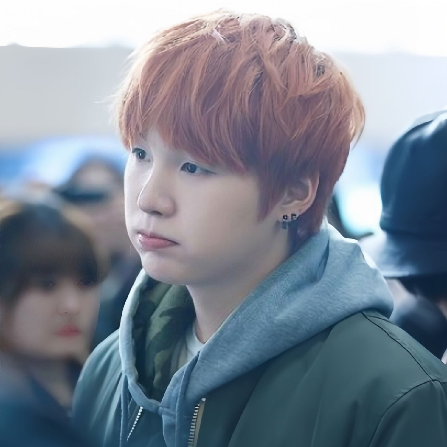 Recent activity shot of SUGA (BTS)