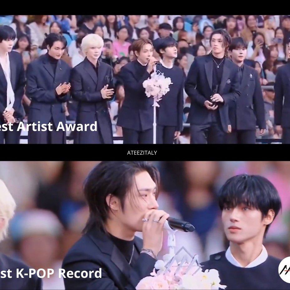 A moment captured by Yunho (ATEEZ)'s fan