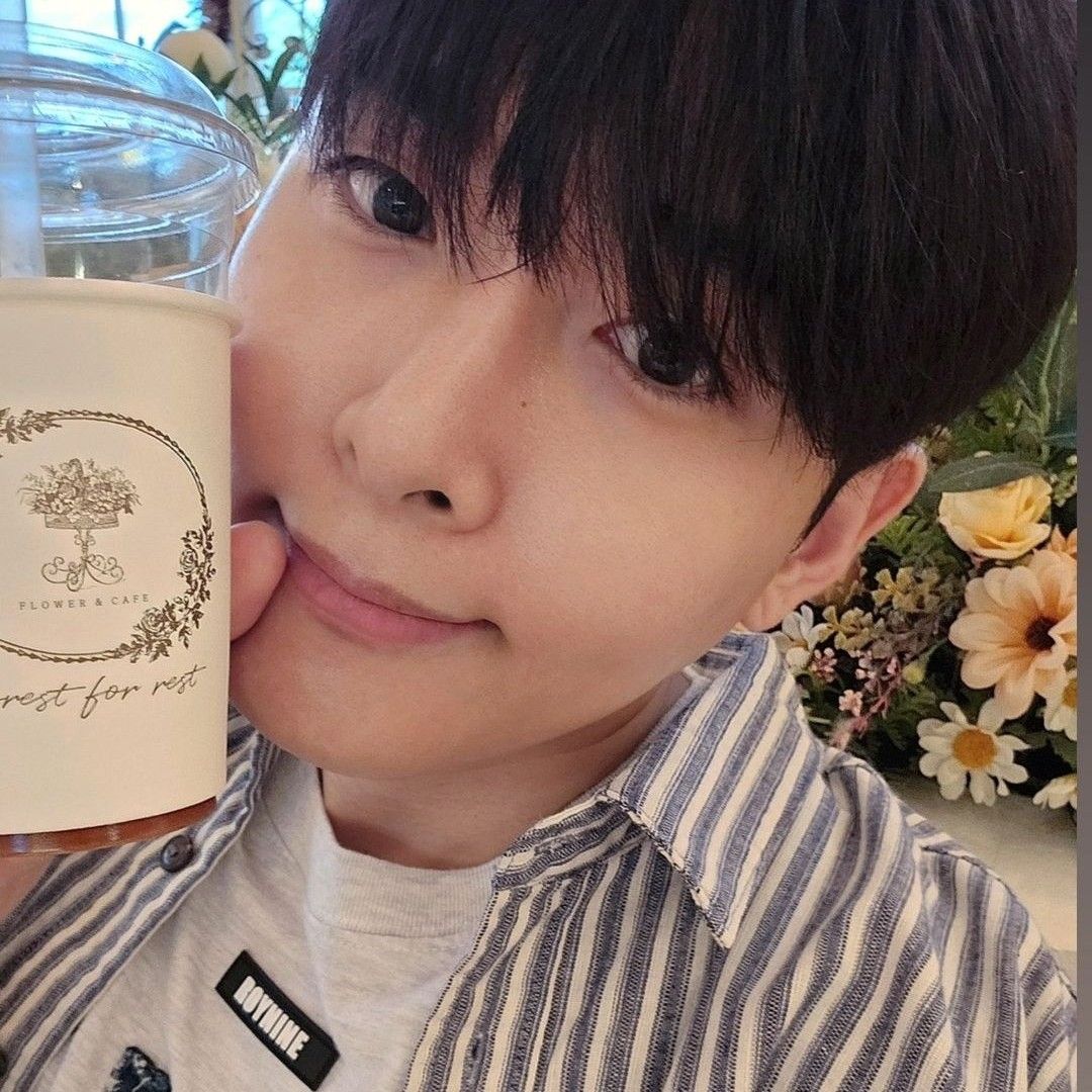 Behind-the-scenes cut of Ryeowook (Super Junior)