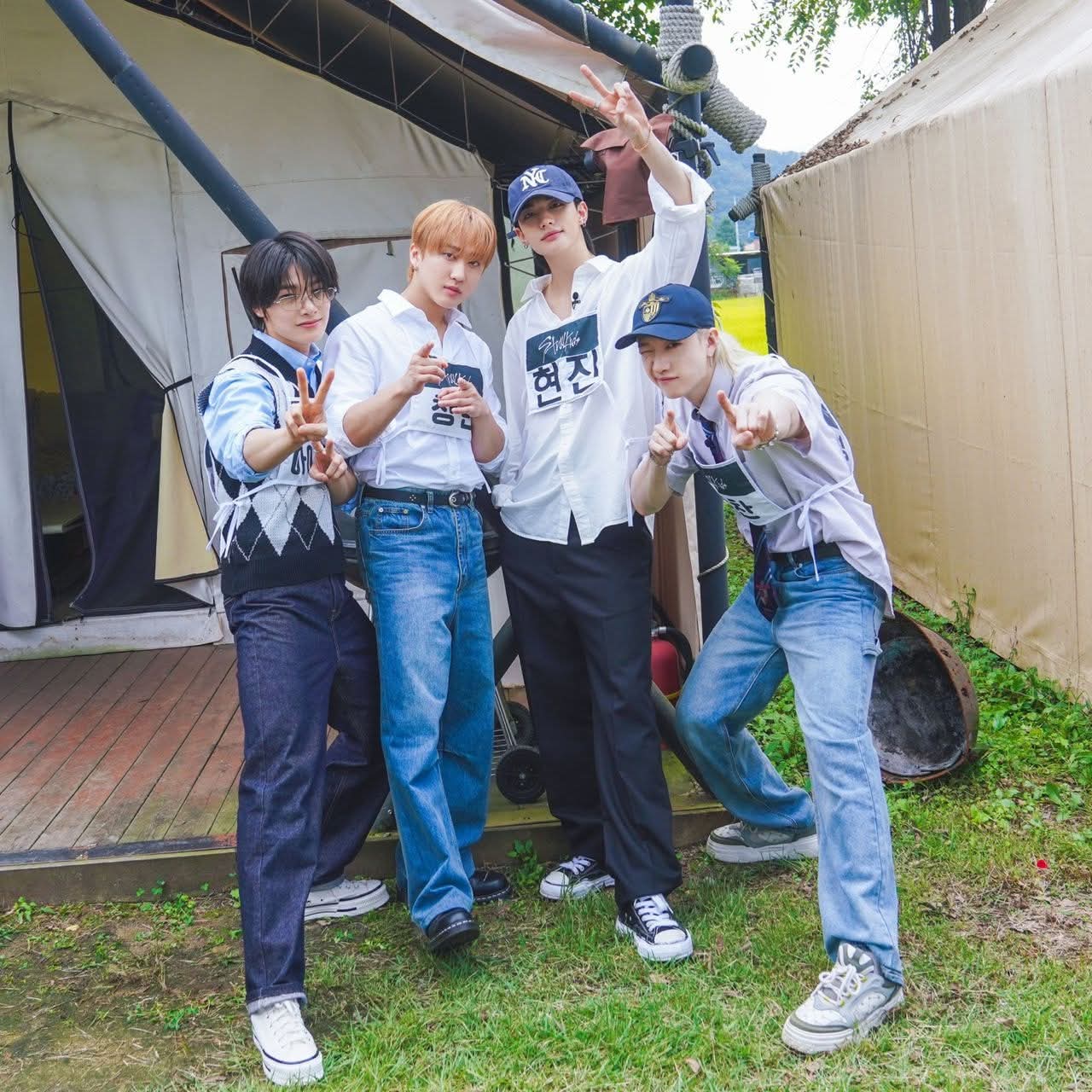 Recent activity shot of Stray Kids