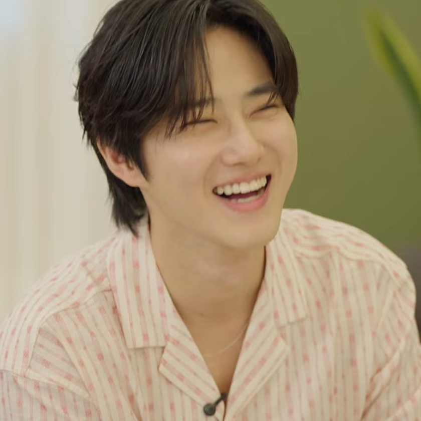 Recent activity shot of Suho (EXO)