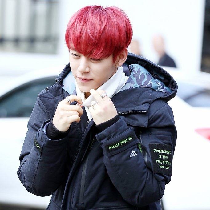 Behind-the-scenes cut of Daehyun (B.A.P)