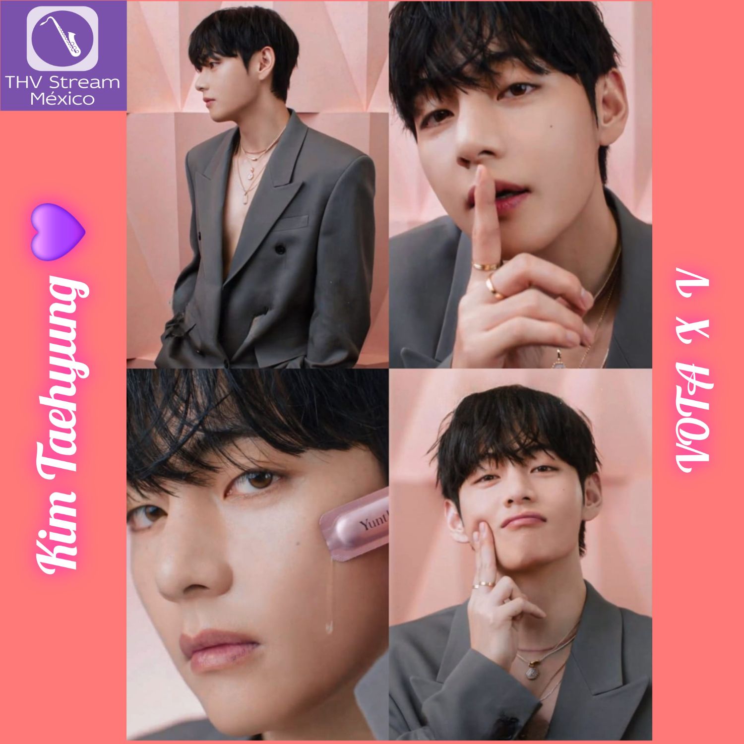 A moment captured by V (BTS)'s fan