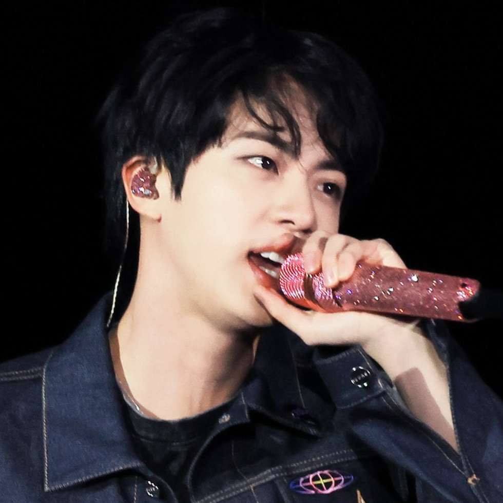 A moment captured by Jin_BTS's fan