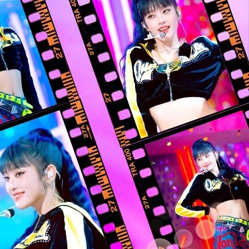 A moment captured by Minnie (i-dle)'s fan