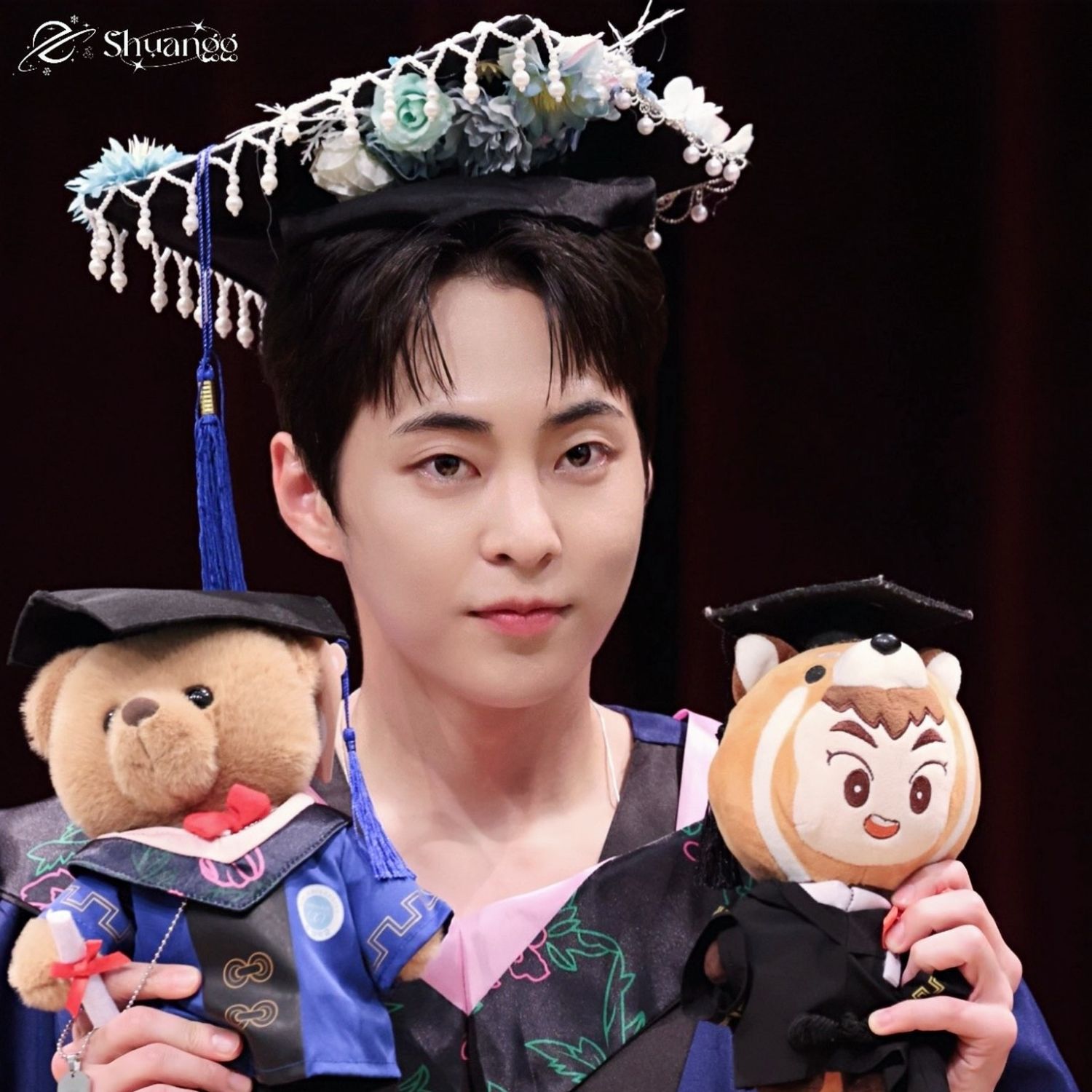 A moment captured by Xiumin (EXO)'s fan