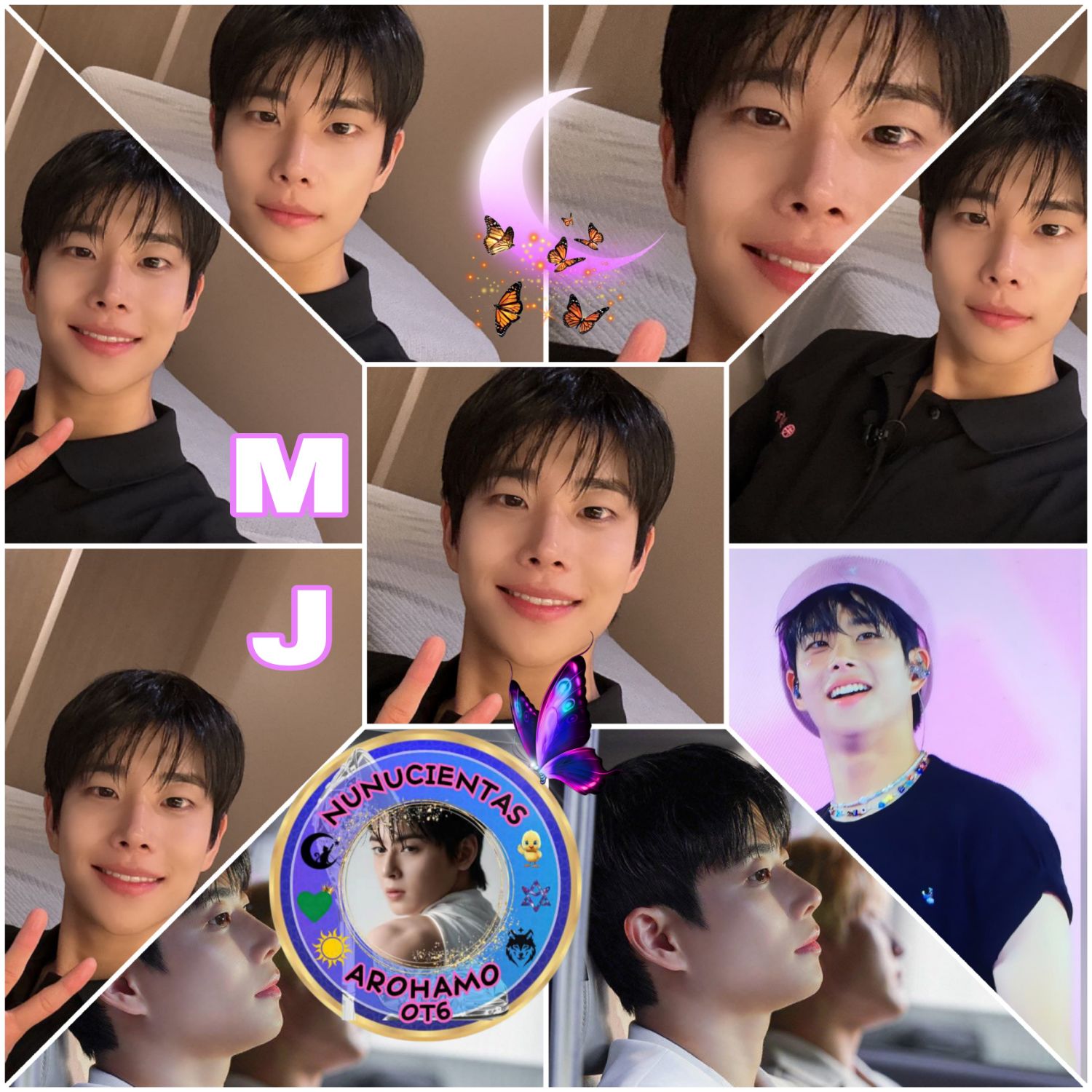 A moment captured by MJ (ASTRO)'s fan