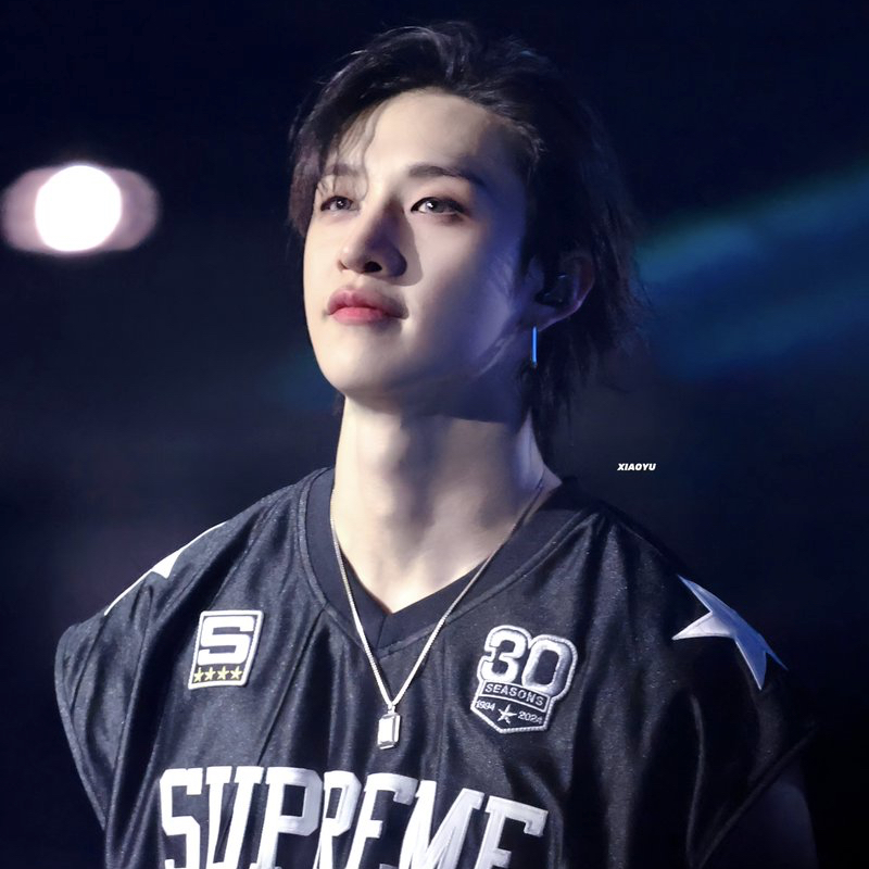 Recent activity shot of Bang Chan (Stray Kids)